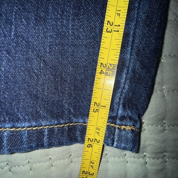 Pilcro Anthropologie Jeans Womens Blue Denim Wide Leg Baggy Loose EUC. Size 27 - Picture 6 of 13